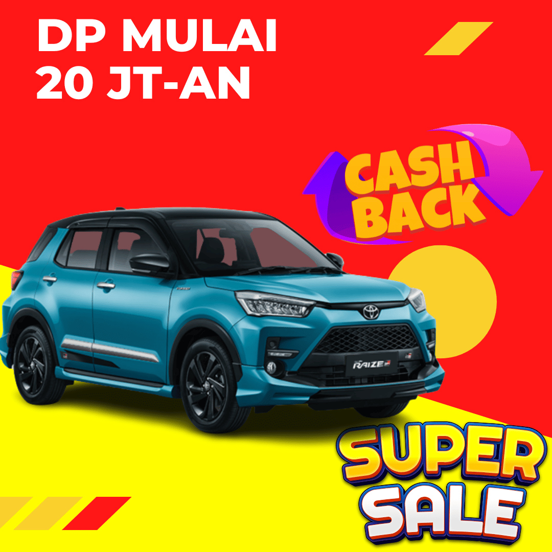 dealer toyota bekasi - kredit raize - harga raize