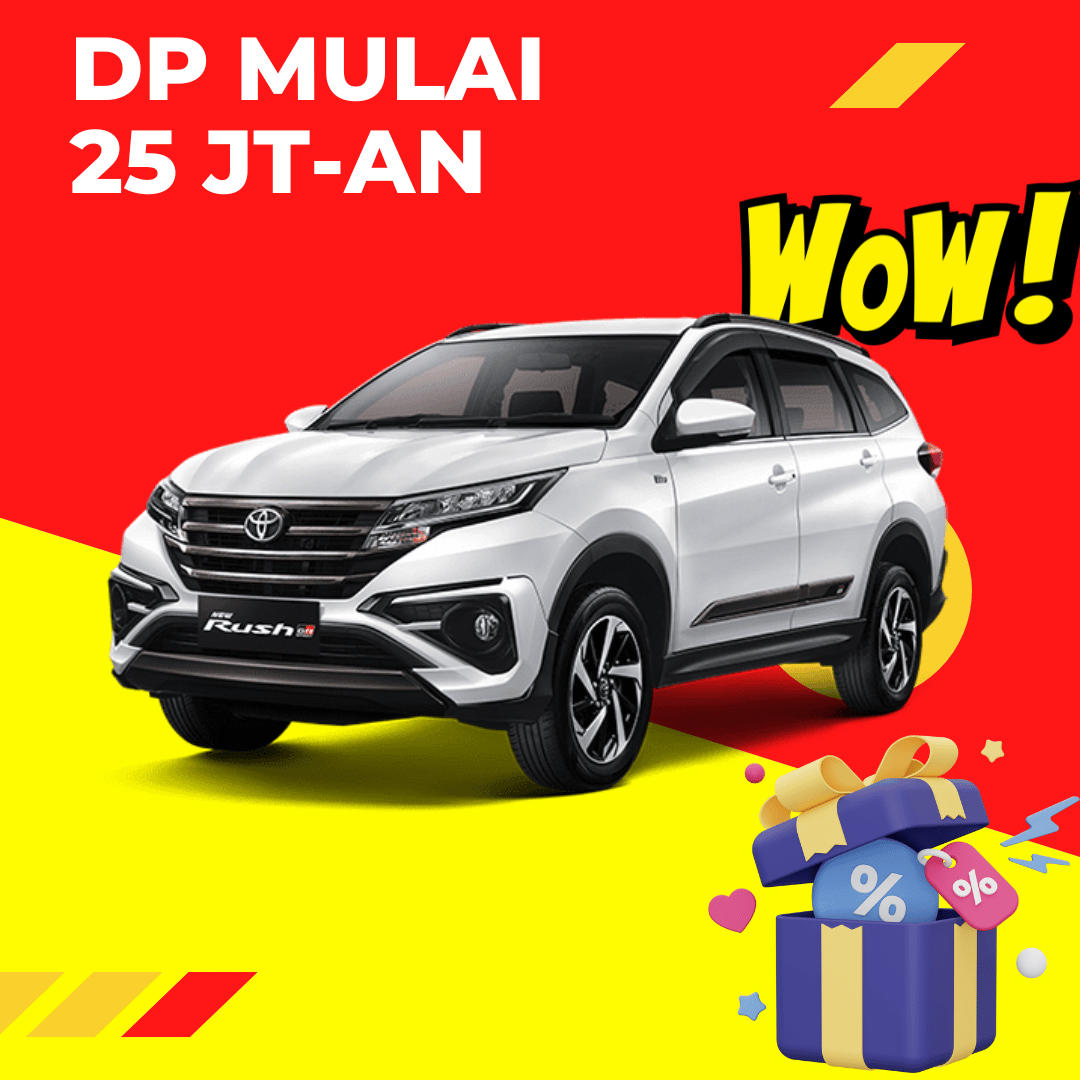 dealer toyota bekasi - harga rush - kredit rush